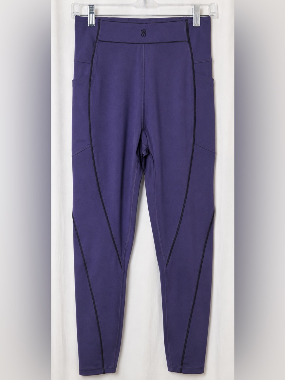 Victoria's Secret Purple Pocket High Waist Leggings Size Medium Short